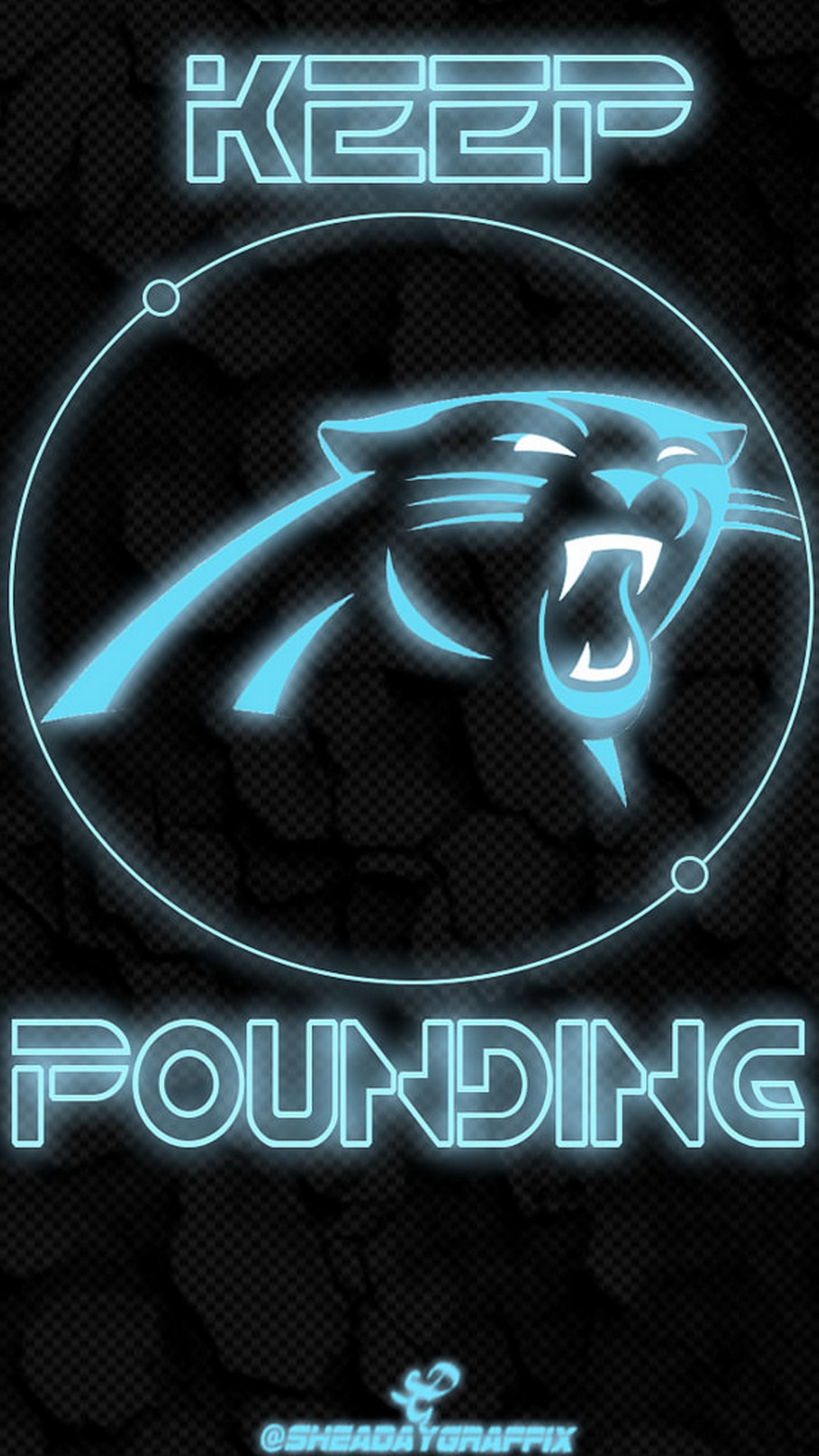 Carolina Panthers iPhone Home Screen Wallpaper With high-resolution 1080X1920 pixel. Download and set as wallpaper for Apple iPhone X, XS Max, XR, 8, 7, 6, SE, iPad, Android