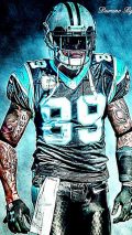 Carolina Panthers iPhone Screen Lock Wallpaper