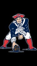 New England Patriots iPhone Wallpaper Design