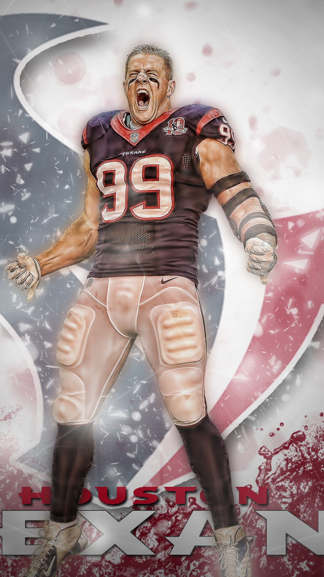 JJ Watt iPhone Wallpaper With high-resolution 1080X1920 pixel. Download and set as wallpaper for Apple iPhone X, XS Max, XR, 8, 7, 6, SE, iPad, Android