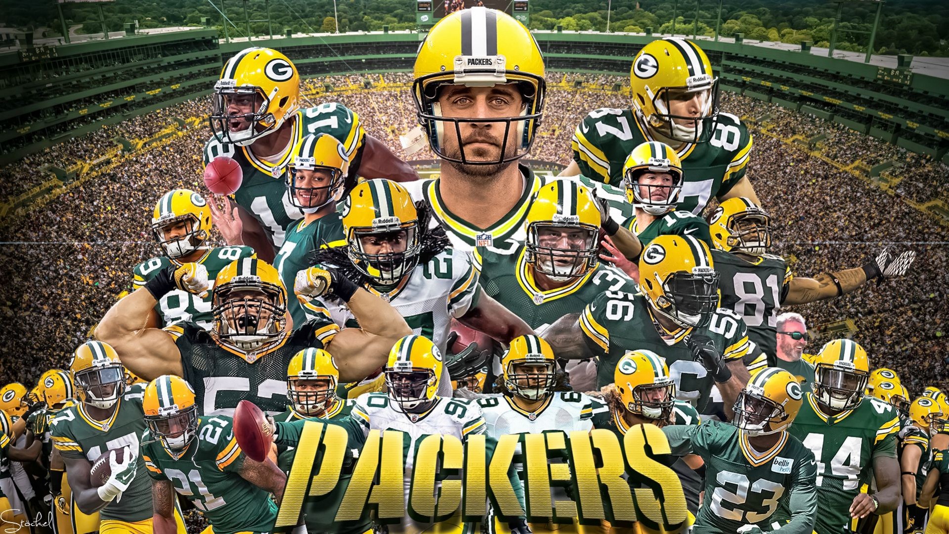 Green Bay Packers Wallpaper for Computer.