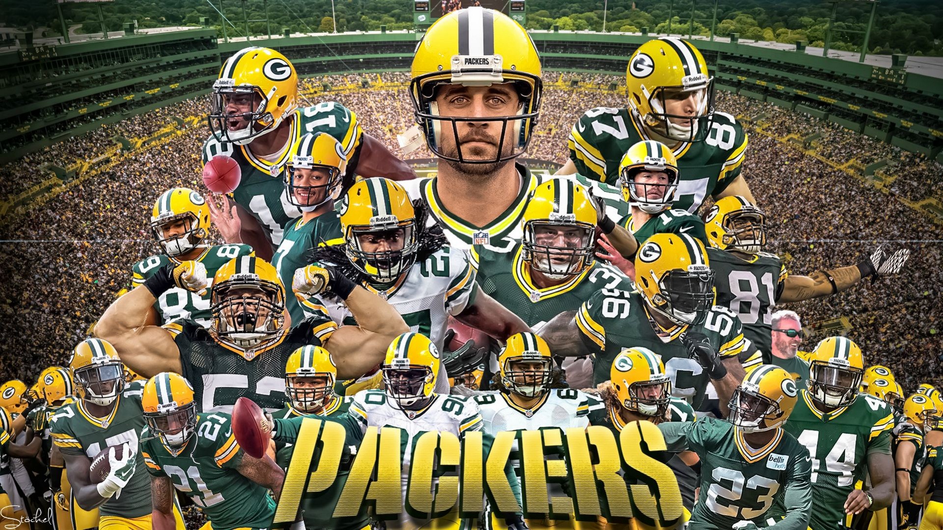 Green Bay Packers Wallpaper for Computer NFL Backgrounds