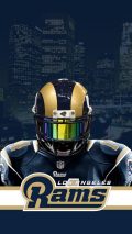 Los Angeles Rams iPhone Screen Lock Wallpaper