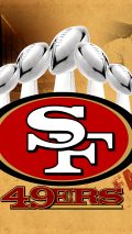 San Francisco 49ers iPhone Screen Lock Wallpaper